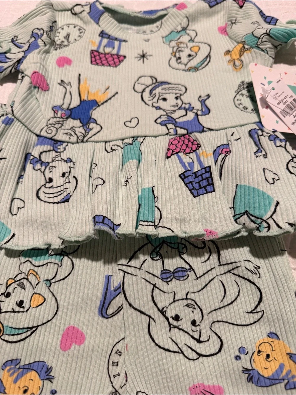 Disney & Old Navy Collaboration Disney Princess Shirt & Short Set